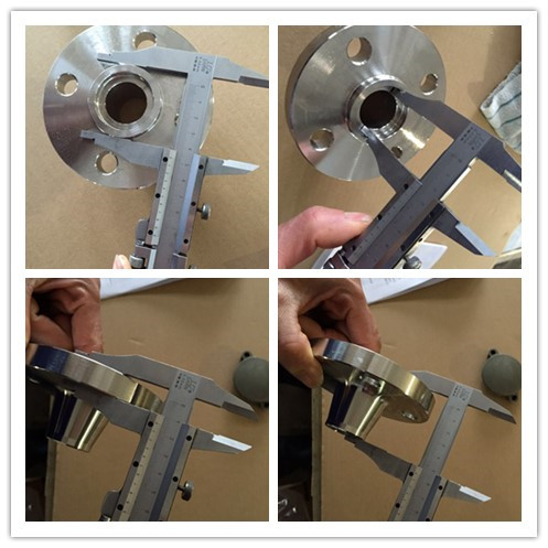 Astm A182 F317/317l SCH5S 소켓 용접 올려진 얼굴 플랜지 스테인리스 2