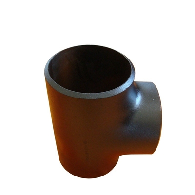 Asme B16.9 Wpb 탄소 강철 파이프 부착 줄이는 꿰매지 않은 조형 엉덩이 용접 티